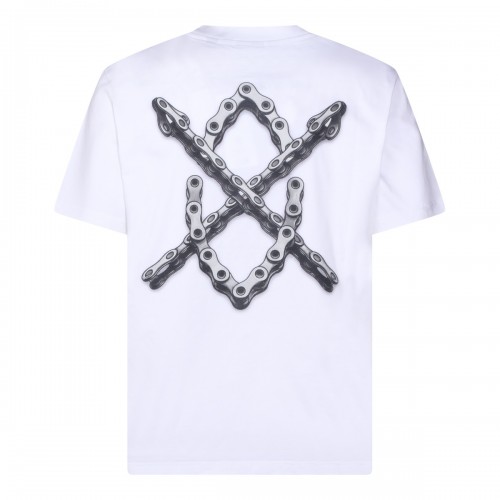 WHITE COTTON T-SHIRT