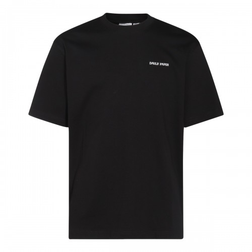 BLACK COTTON T-SHIRT