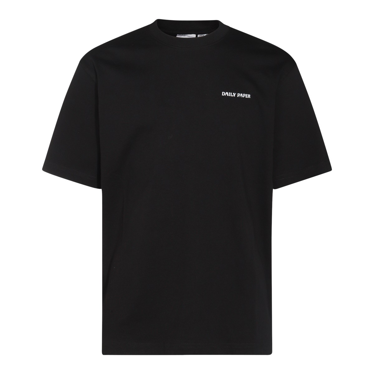 BLACK COTTON T-SHIRT