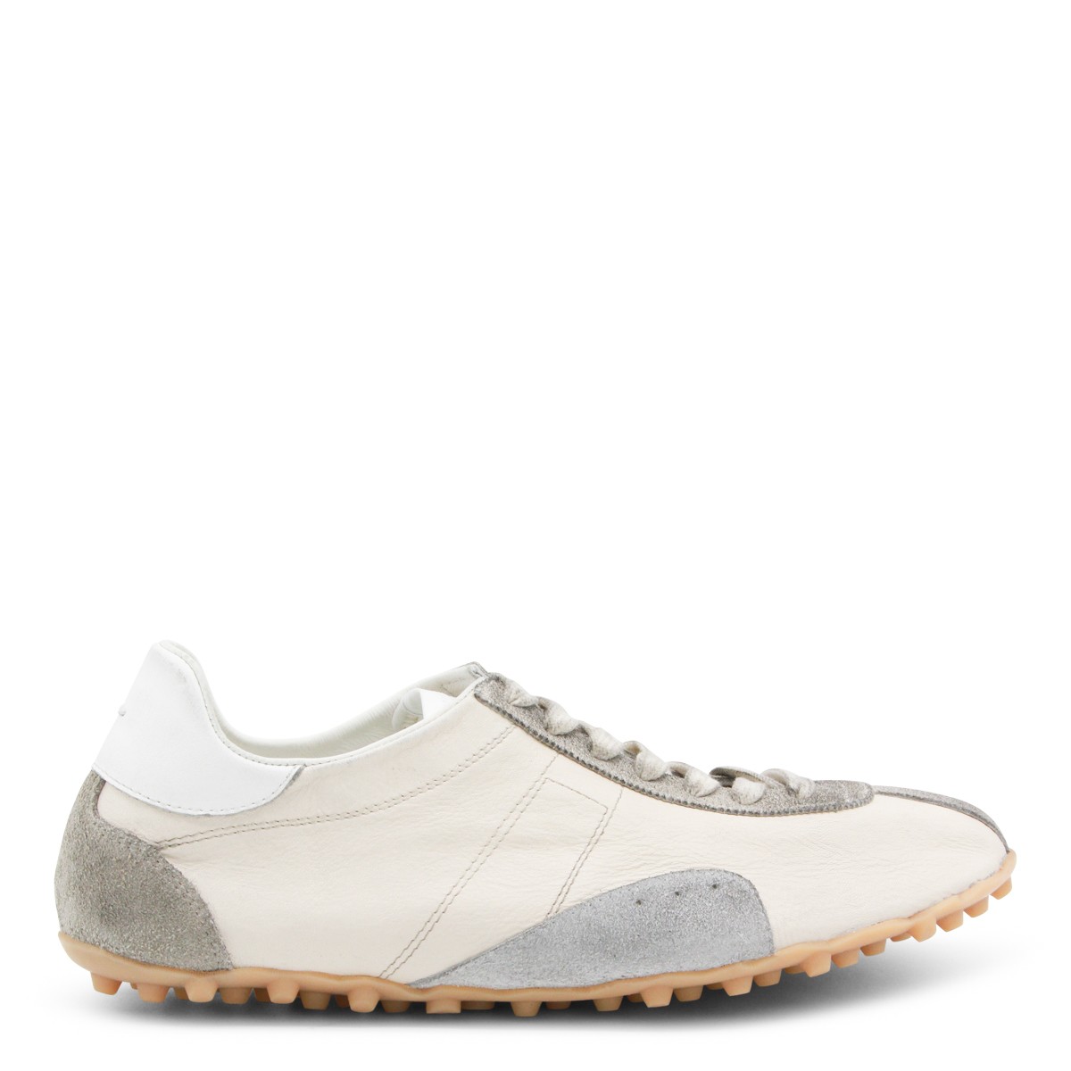 OFF WHITE LEATHER SNEAKERS