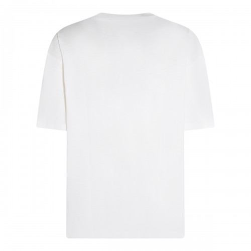 WHITE COTTON T-SHIRT
