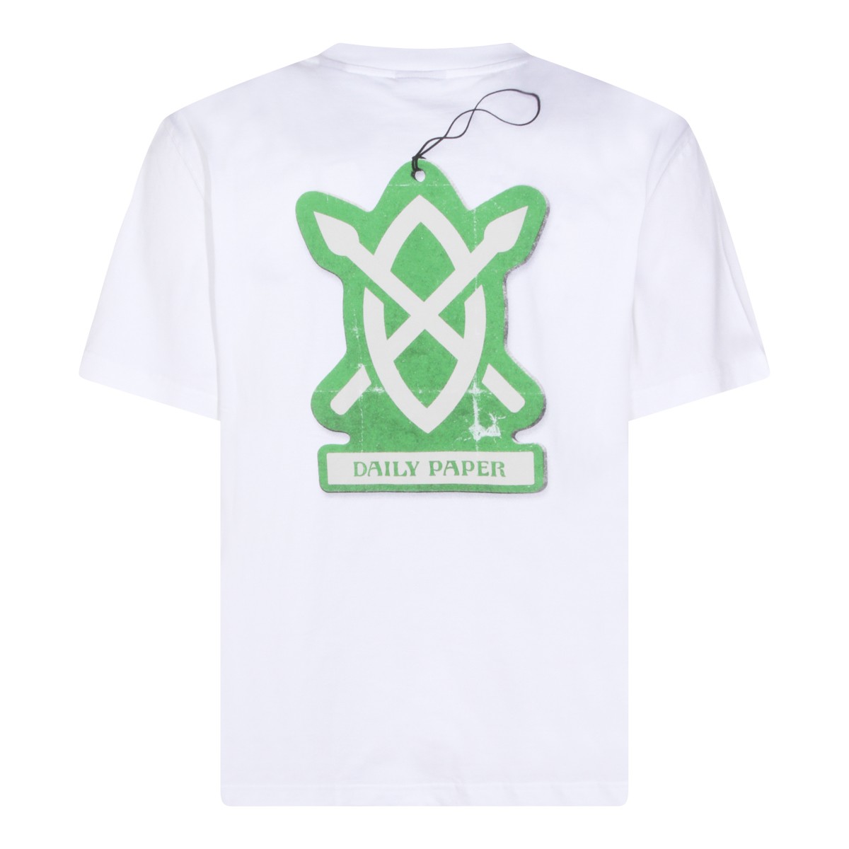 WHITE COTTON T-SHIRT