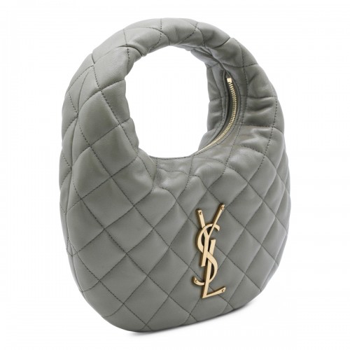 GREY LEATHER ICARINO TOP... 2