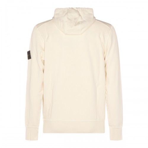 IVORY COTTON SWEATSHIRT