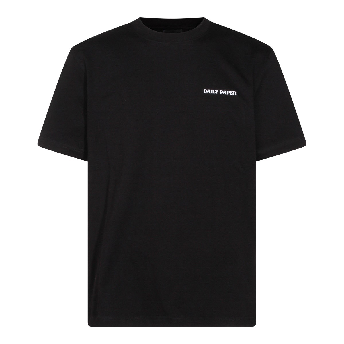 BLACK COTTON T-SHIRT