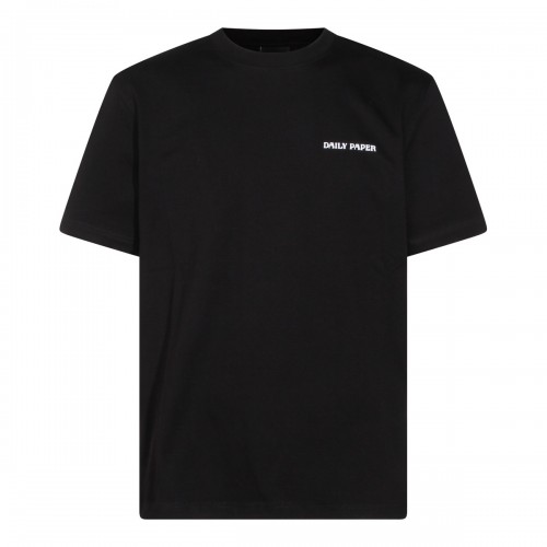BLACK COTTON T-SHIRT