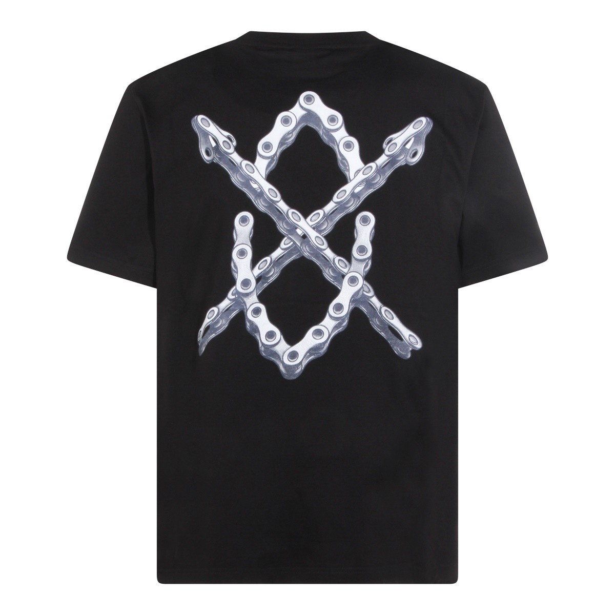 BLACK COTTON T-SHIRT