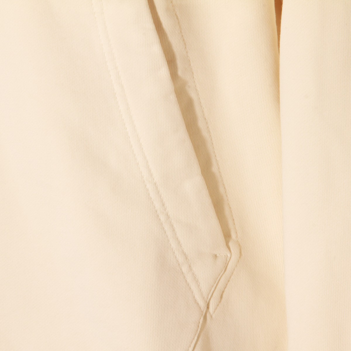 IVORY COTTON SWEATSHIRT