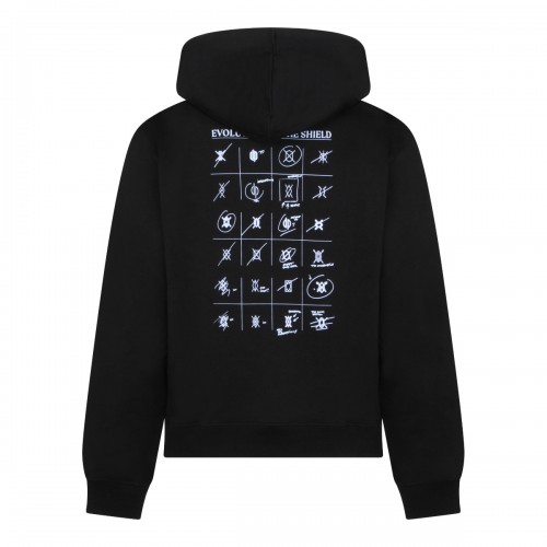 BLACK COTTON SWEATSHIRT 2