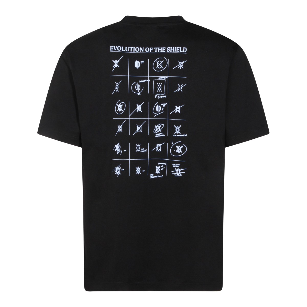 BLACK COTTON T-SHIRT