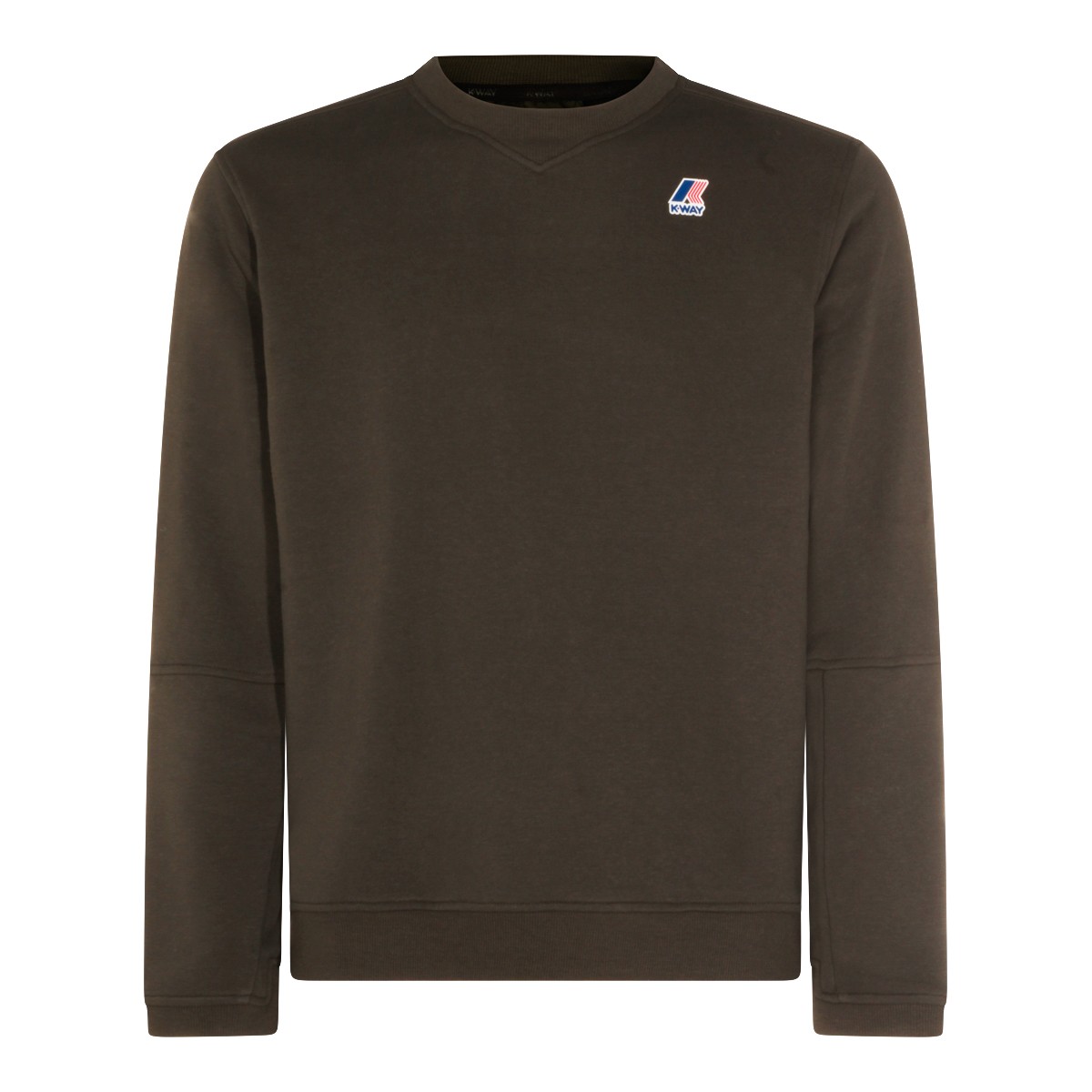 GREEN COTTON SWEATSHIRT