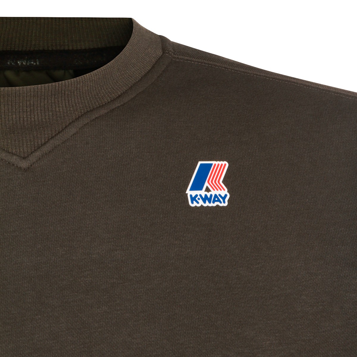 GREEN COTTON SWEATSHIRT