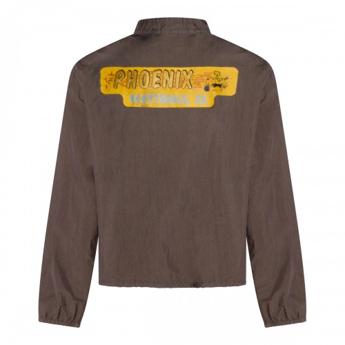 BROWN COTTON CASUAL JACKET 2