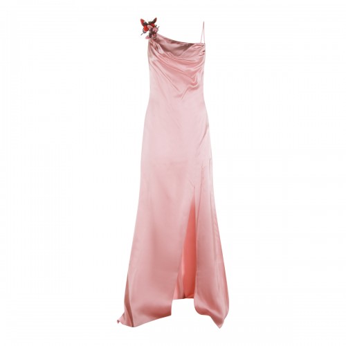 PINK VISCOSE DRESS