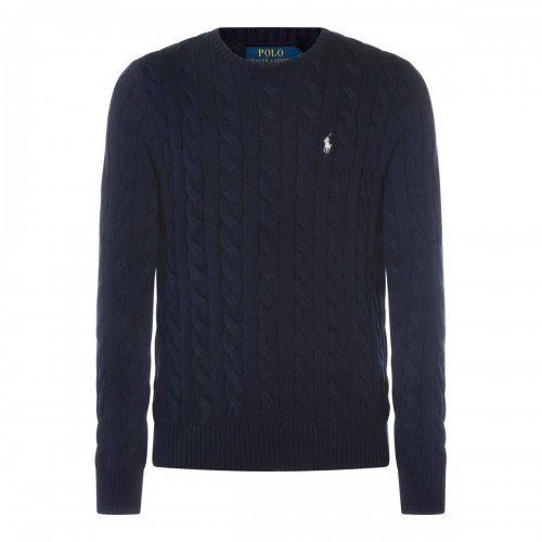 NAVY COTTON KNITWEAR