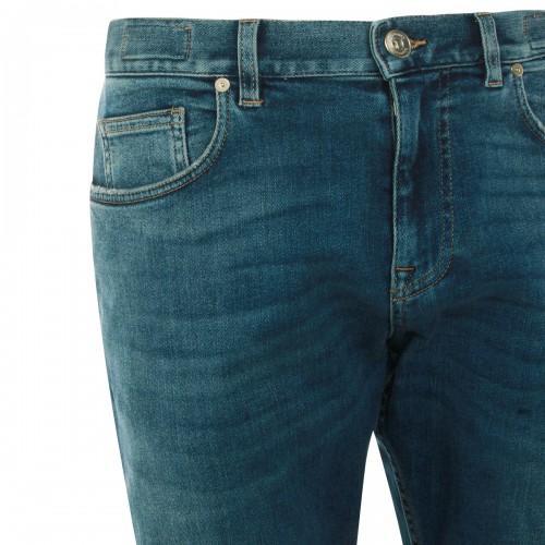 BLUE COTTON JEANS