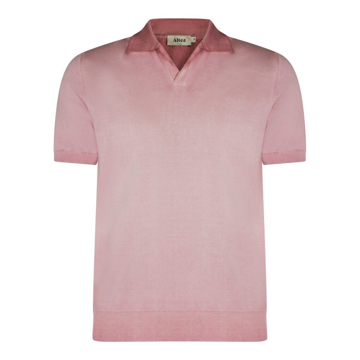 PINK COTTON POLO SHIRT