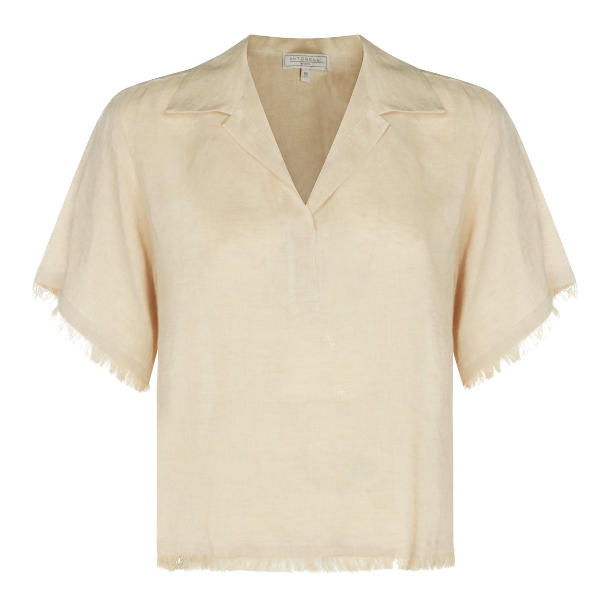 BEIGE LINEN SHIRT