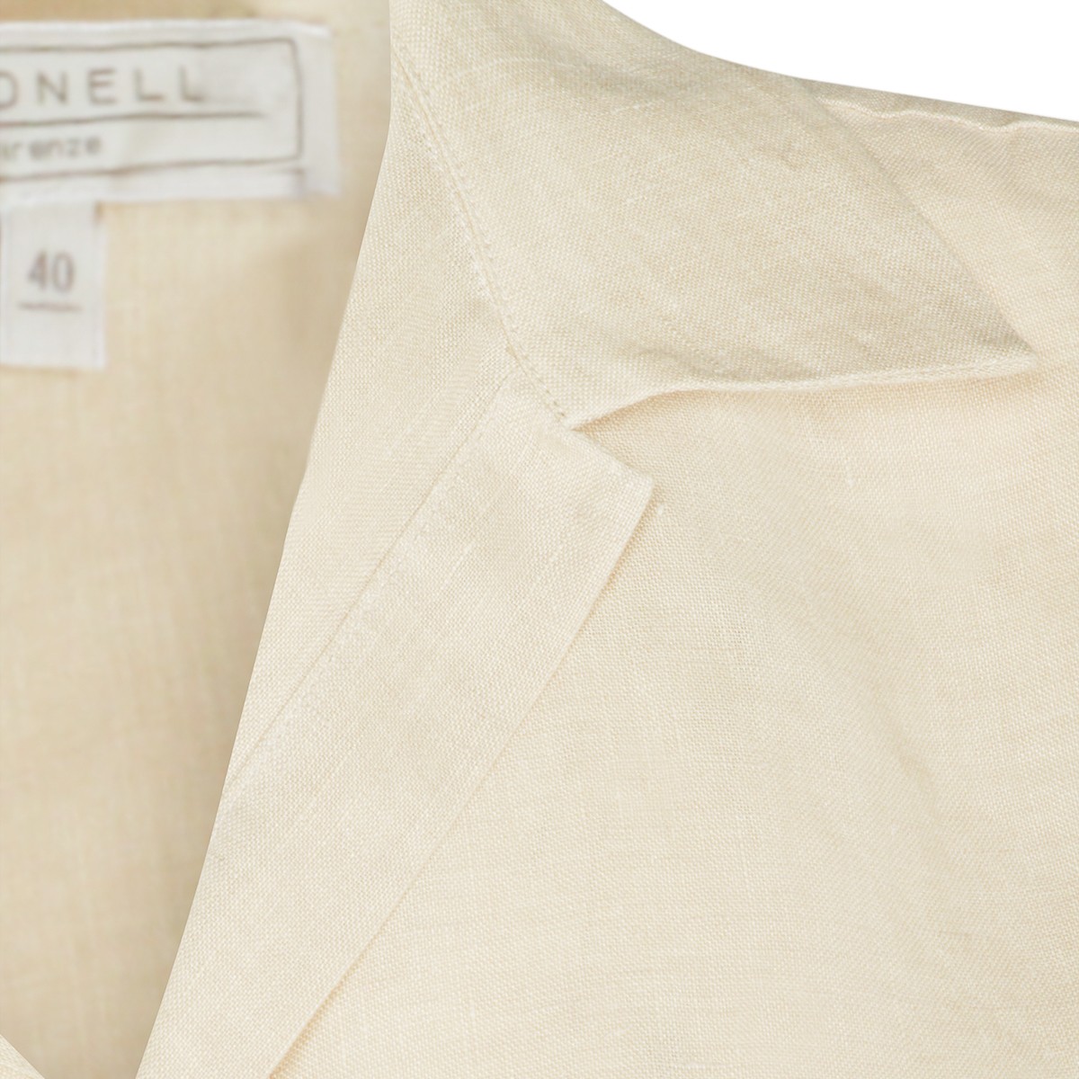 BEIGE LINEN SHIRT