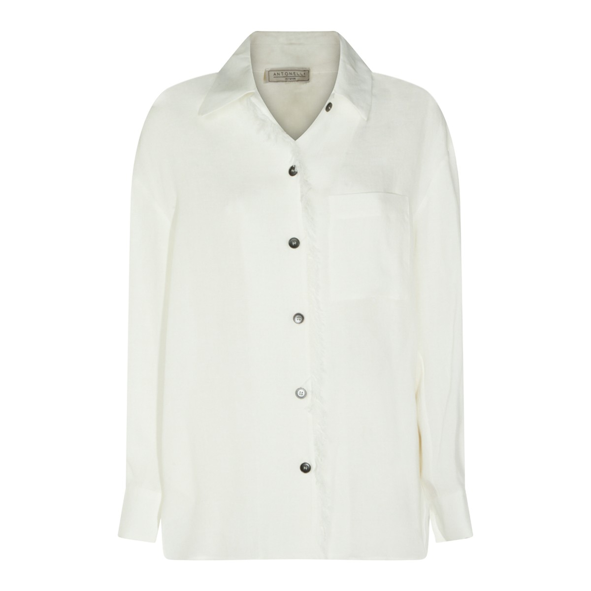 WHITE LINEN SHIRT