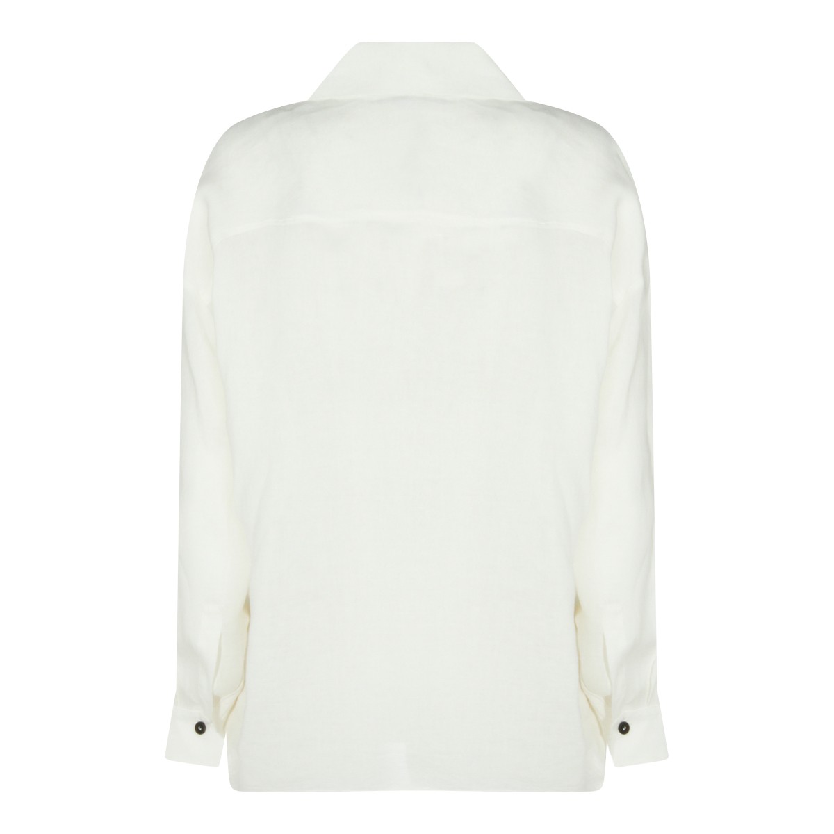 WHITE LINEN SHIRT