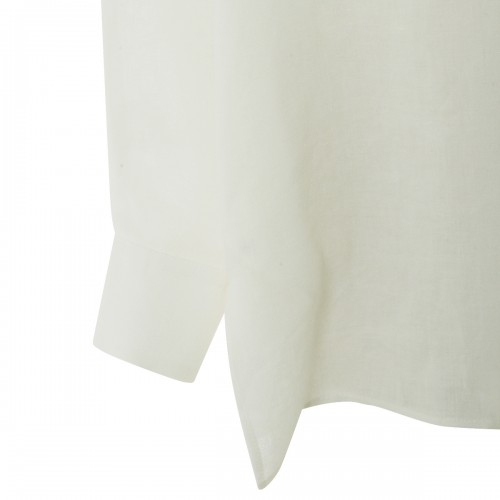 WHITE LINEN SHIRT