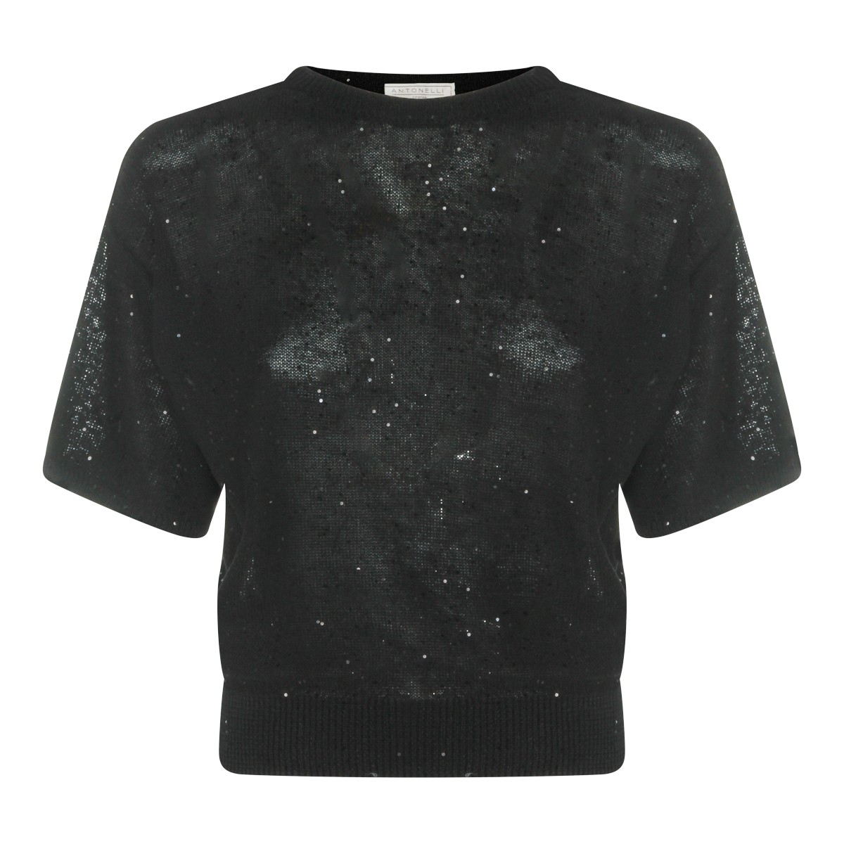 BLACK LINEN KNITWEAR