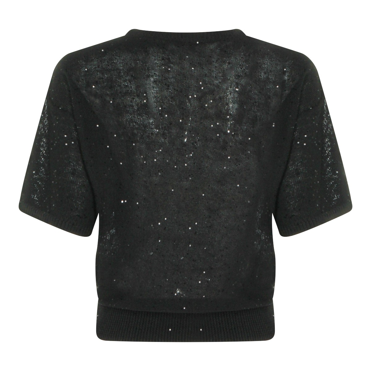 BLACK LINEN KNITWEAR