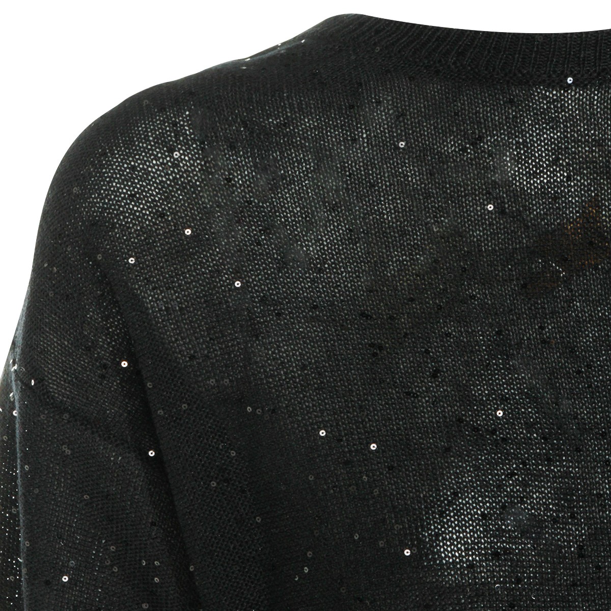 BLACK LINEN KNITWEAR