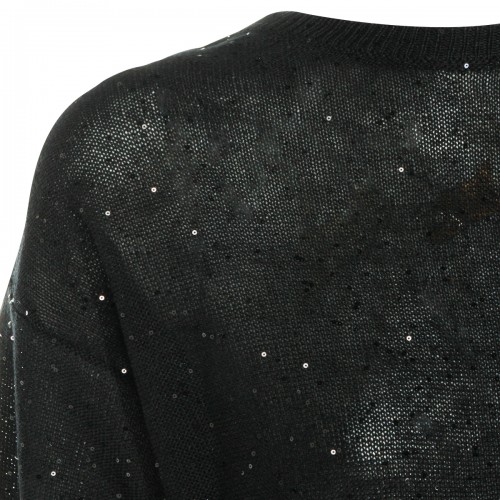BLACK LINEN KNITWEAR