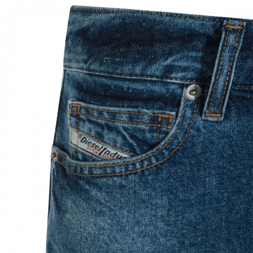 DARK BLUE COTTON SHORTS