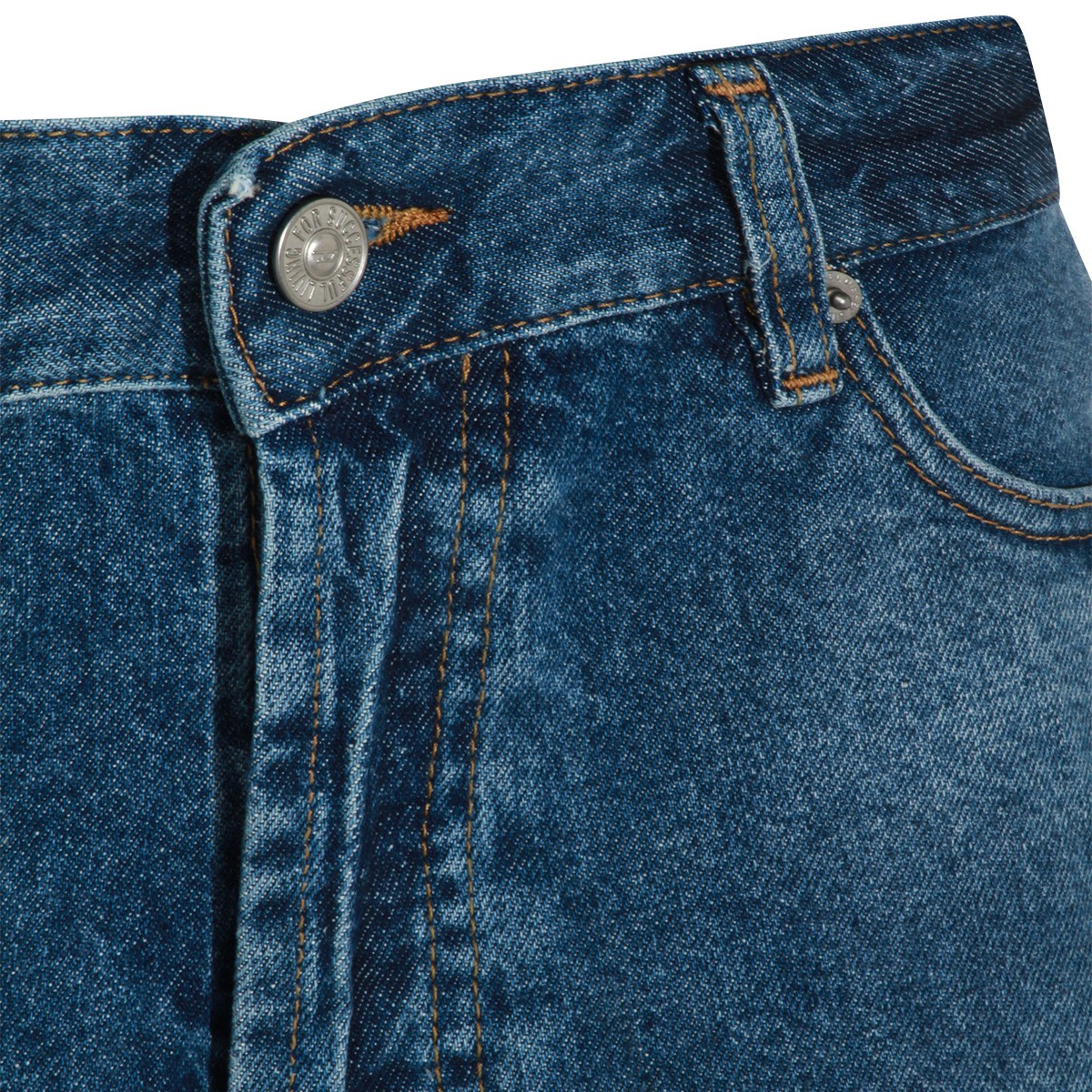 DARK BLUE COTTON SHORTS