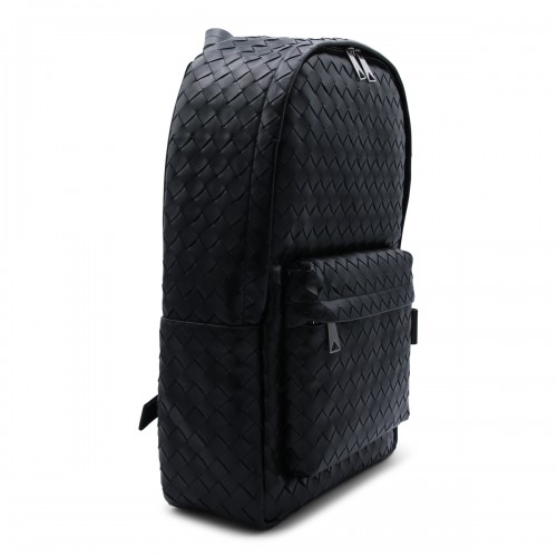 BLACK LEATHER BACKPACK 2