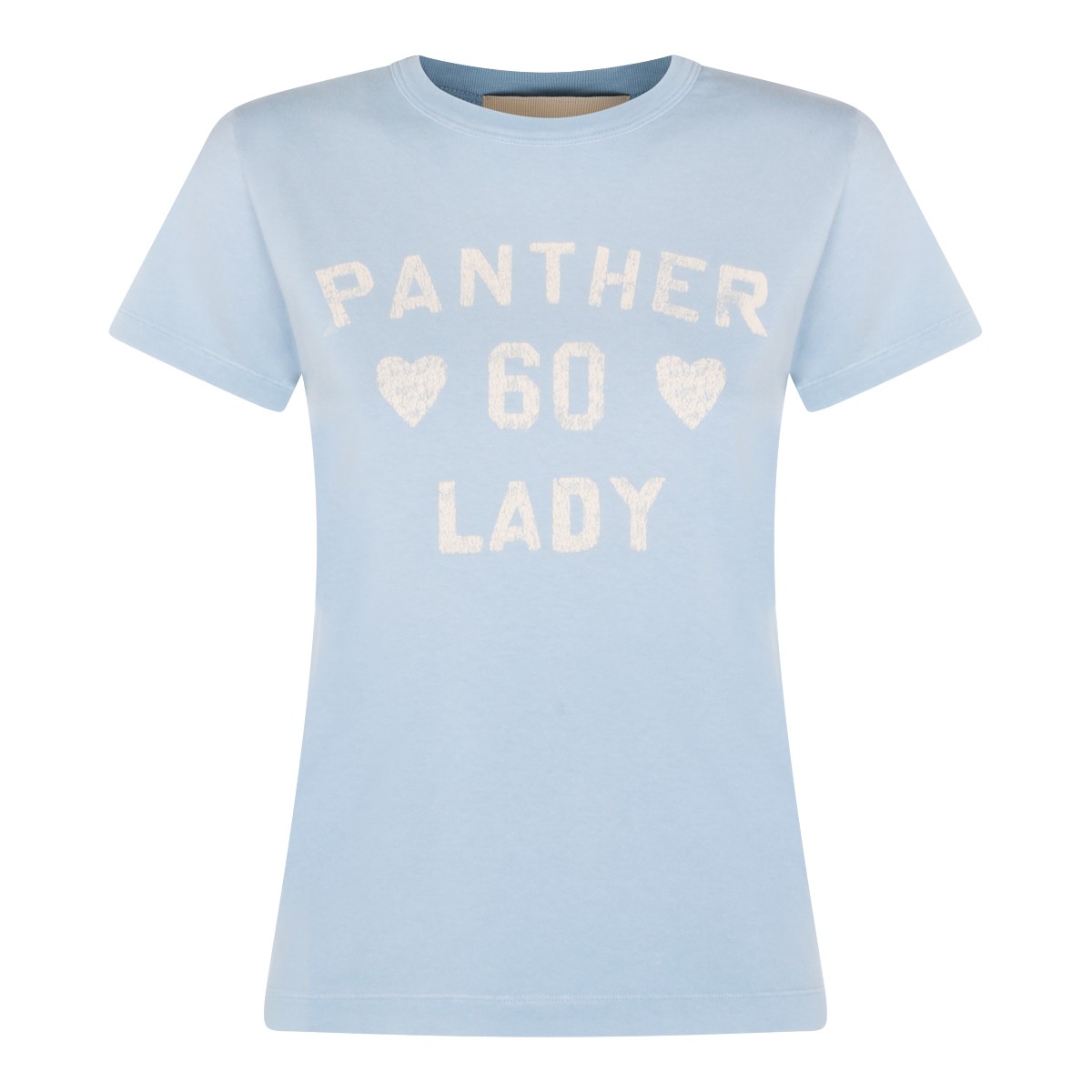 LIGHT BLUE COTTON T-SHIRT