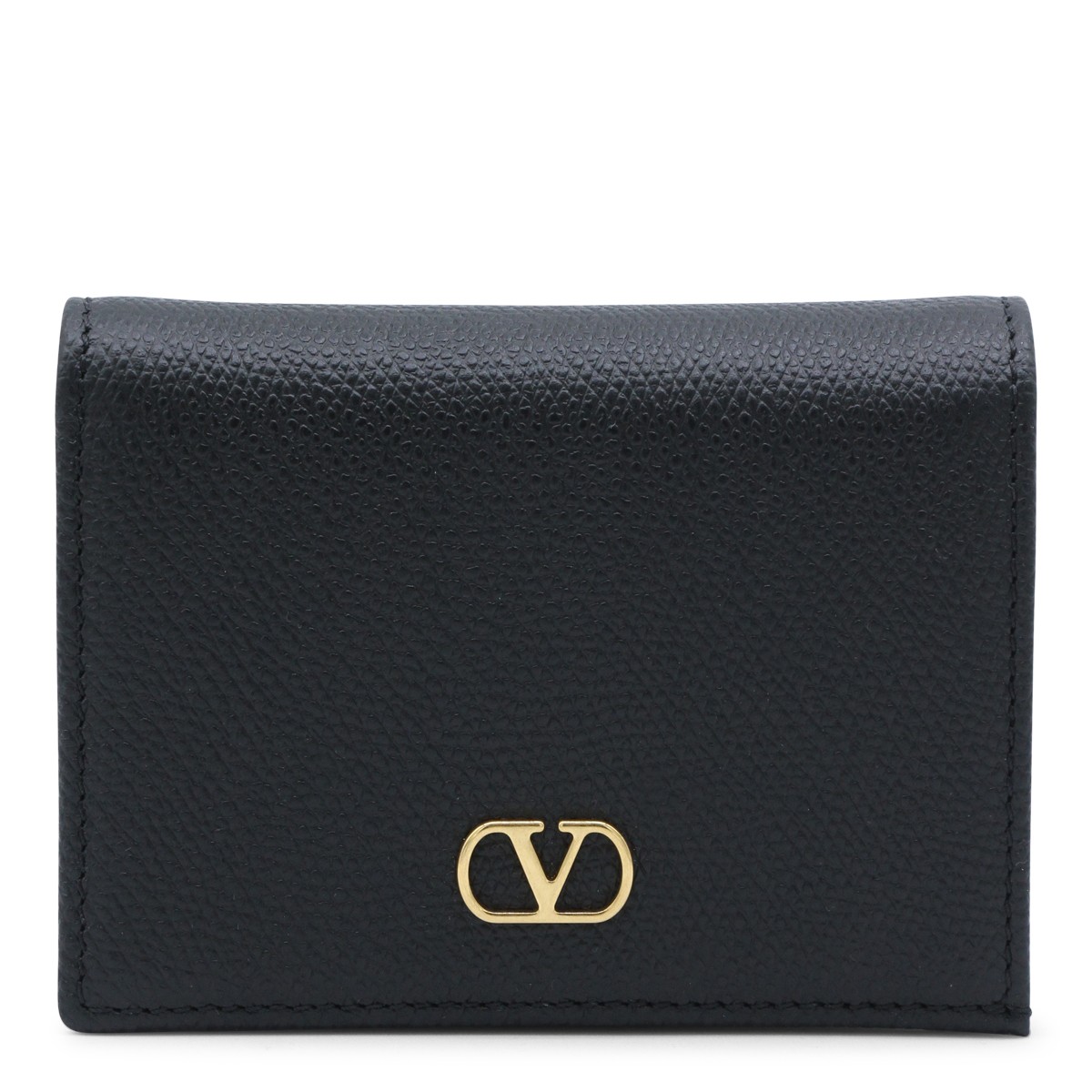 BLACK LEATHER WALLET