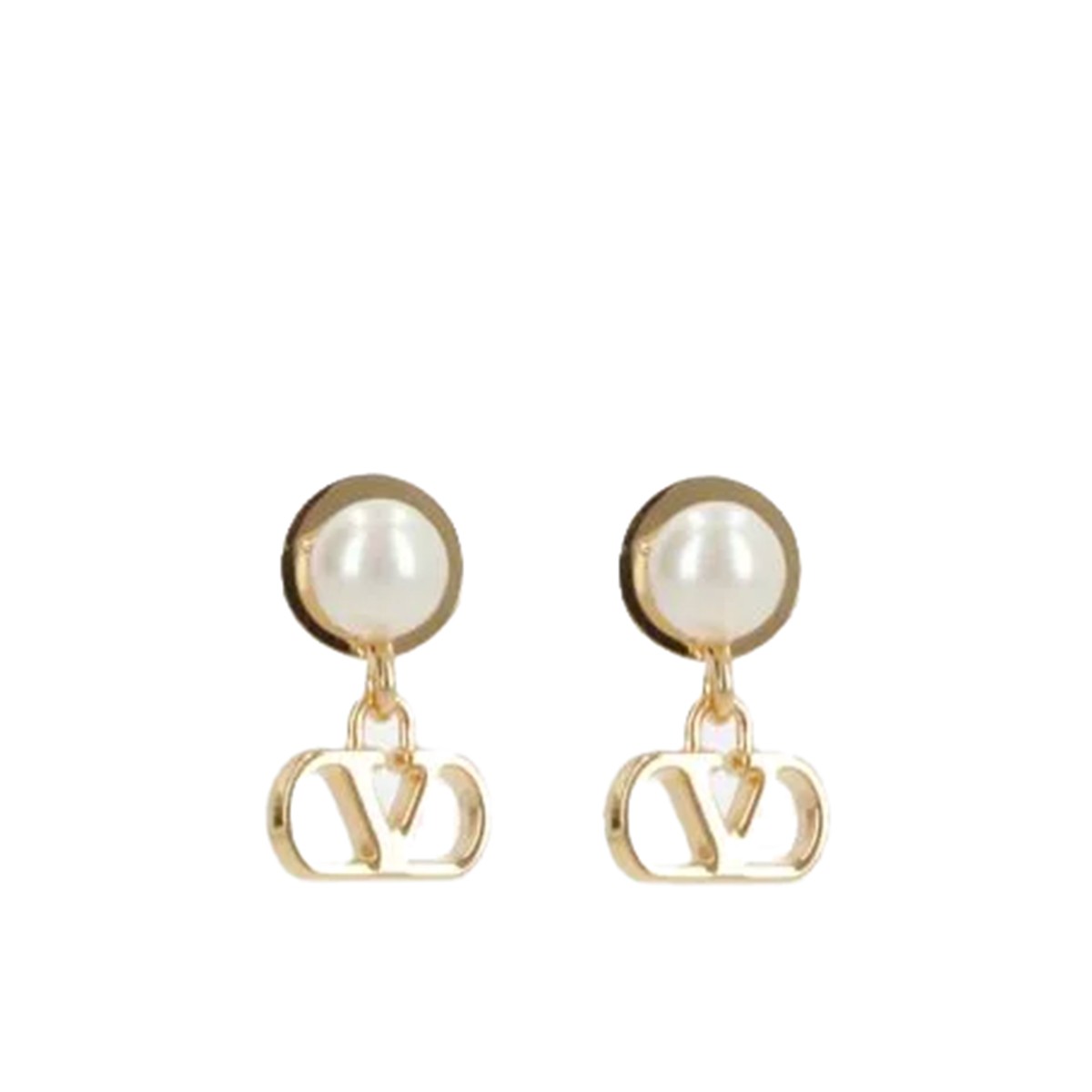 GOLD AND PEARL EARRINGS