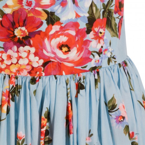 MULTICOLOR COTTON DRESS