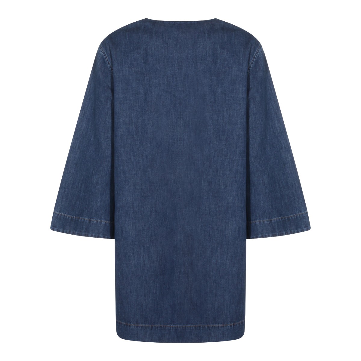 BLUE COTTON DRESS