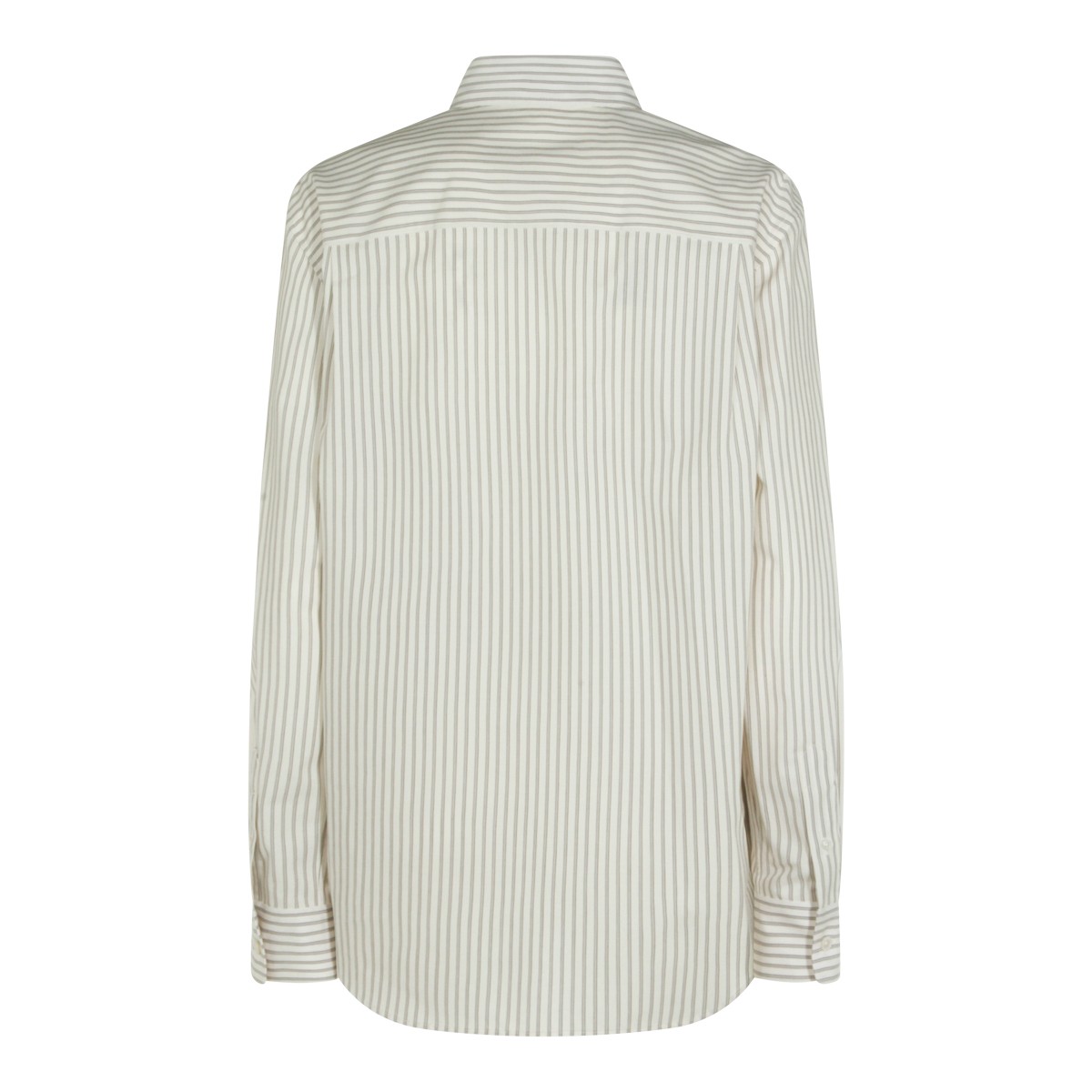 LIGHT BEIGE COTTON SHIRT