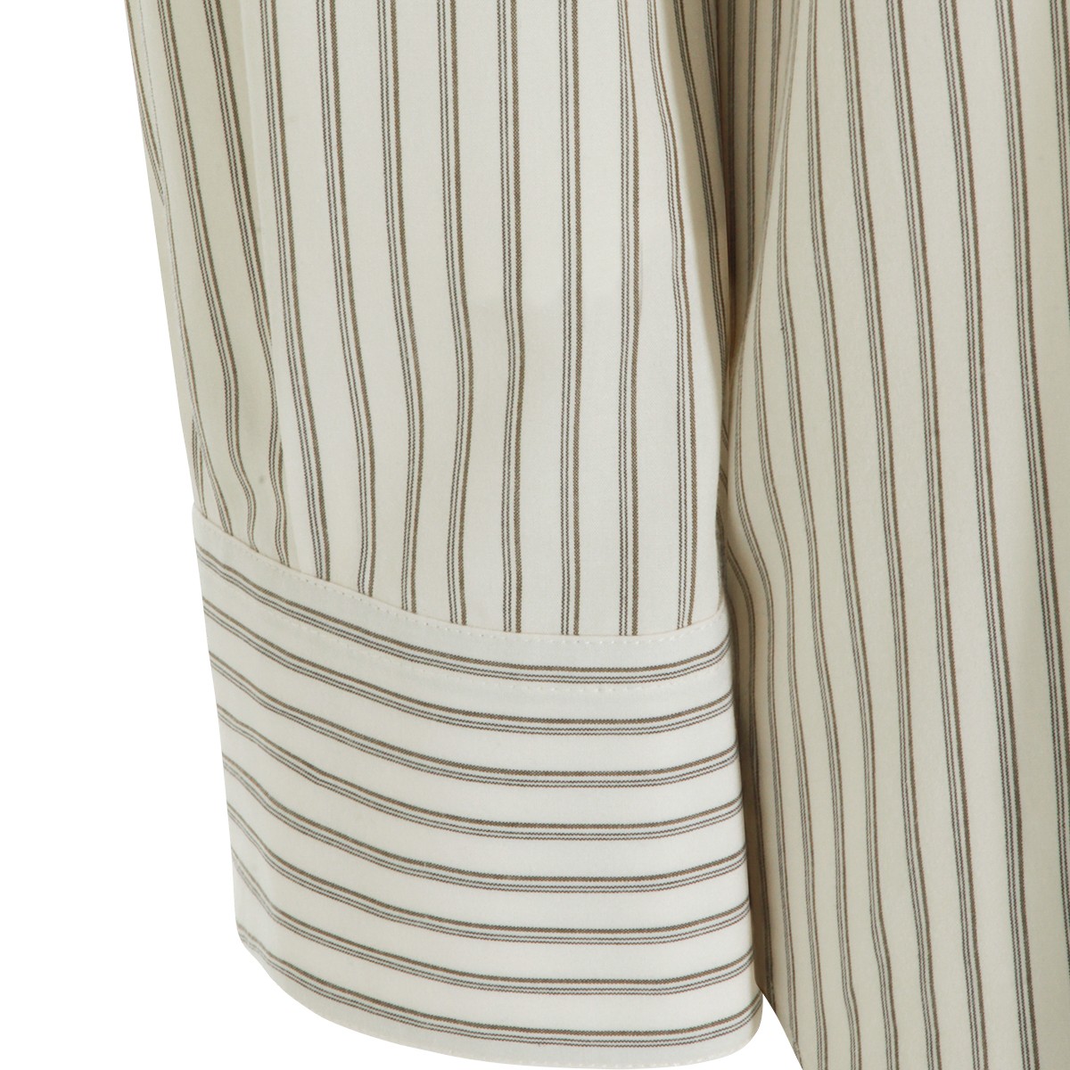 LIGHT BEIGE COTTON SHIRT