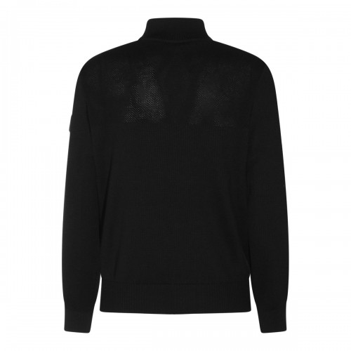 BLACK WOOL KNITWEAR 2