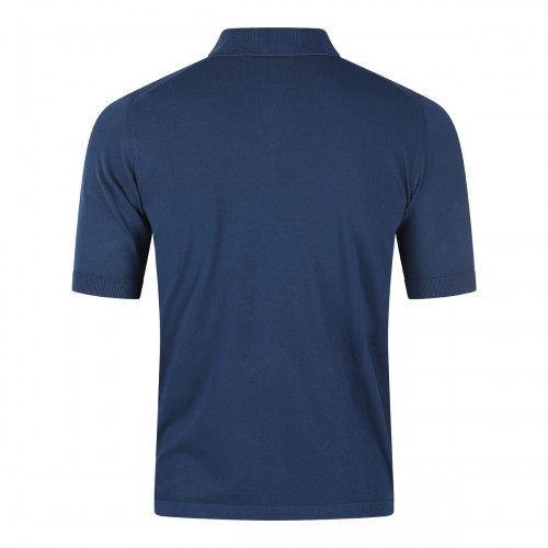 BLU COTTON POLO SHIRT 2