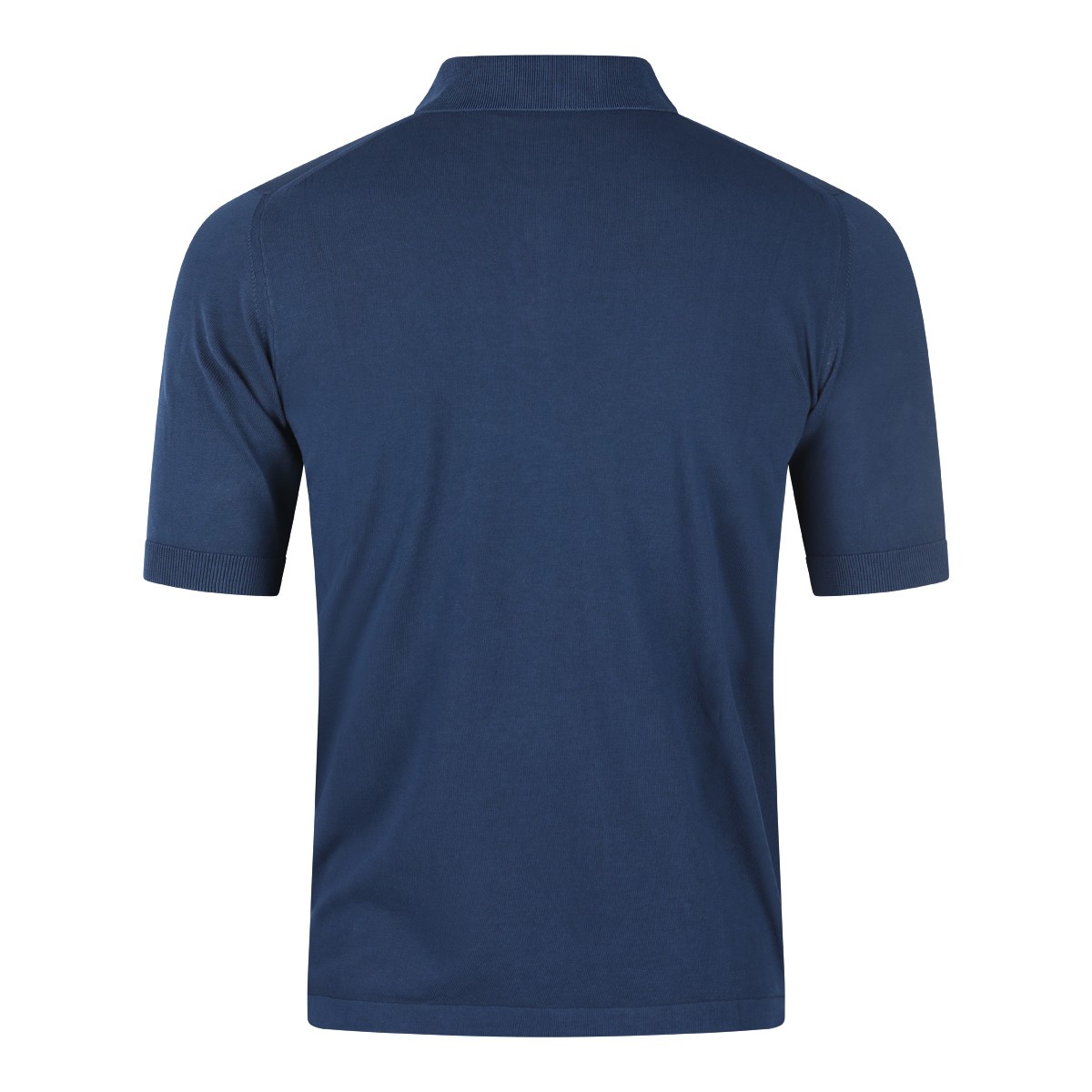 BLU COTTON POLO SHIRT
