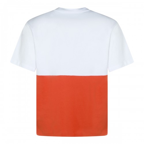 WHITE AND ORANGE T-SHIRT 2