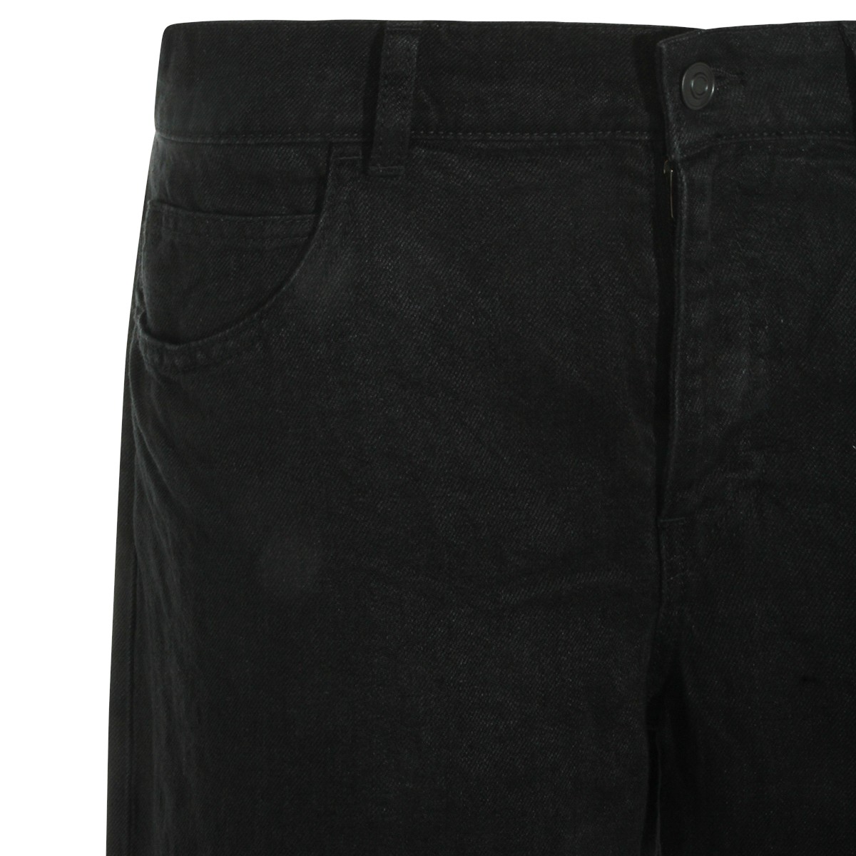 BLACK COTTON EGLITTA DENIM JEANS
