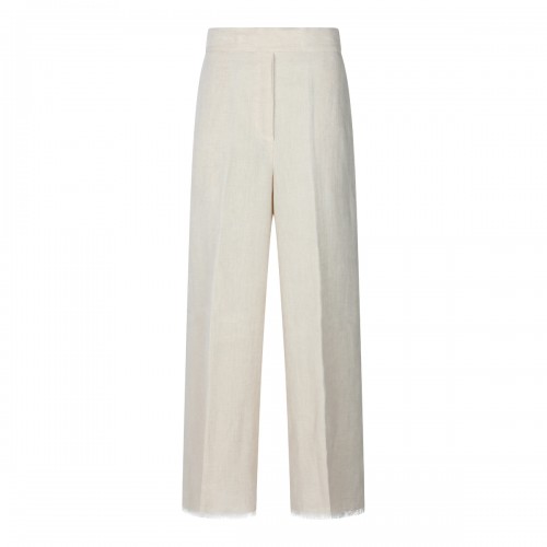 BEIGE LINEN PANTS