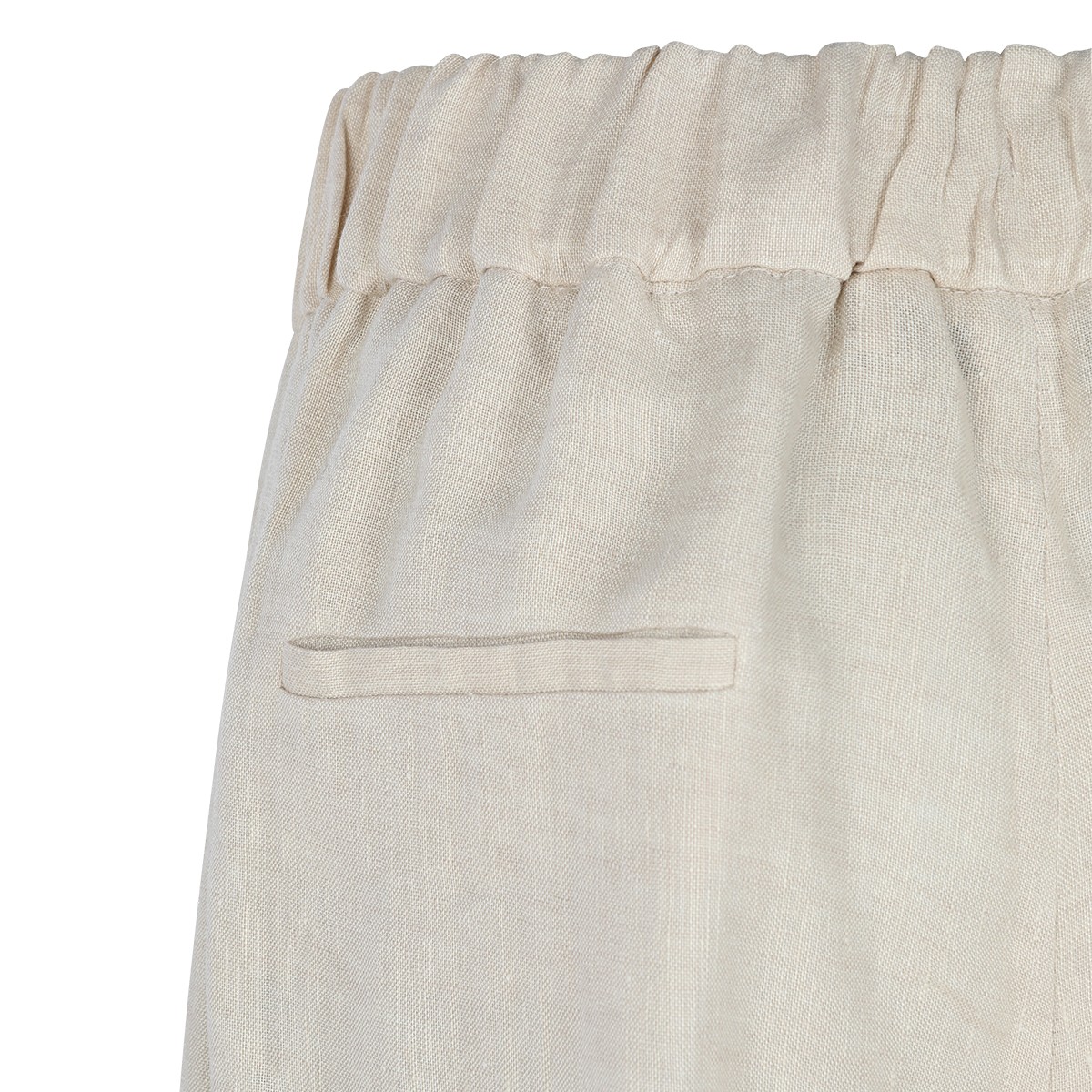 BEIGE LINEN PANTS