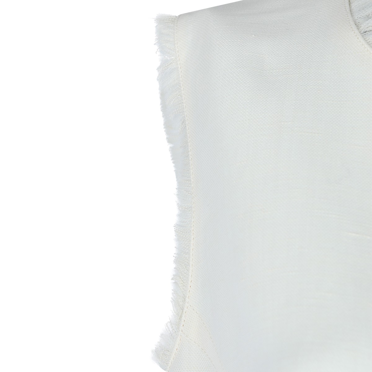 BUTTER VISCOSE AND LINEN BLEND TOP
