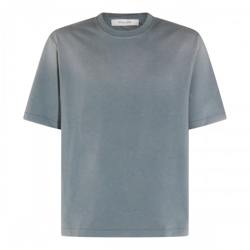 BLUE COTTON T-SHIRT