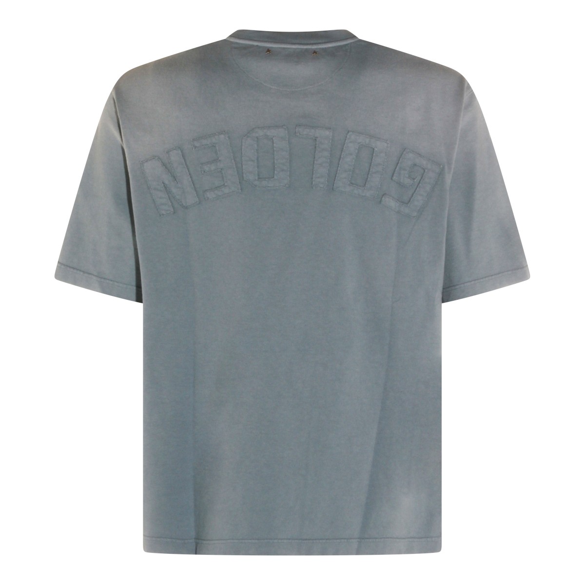 BLUE COTTON T-SHIRT